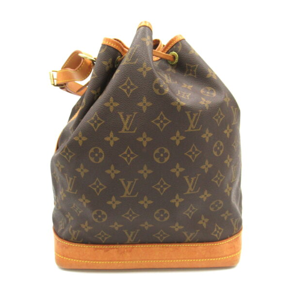 2118500042661 2 Louis Vuitton Noe Monogram Shoulder Bag Brown