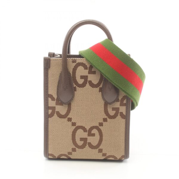 2118500048151 1 Gucci Jumbo Gg Tote Bag Brown