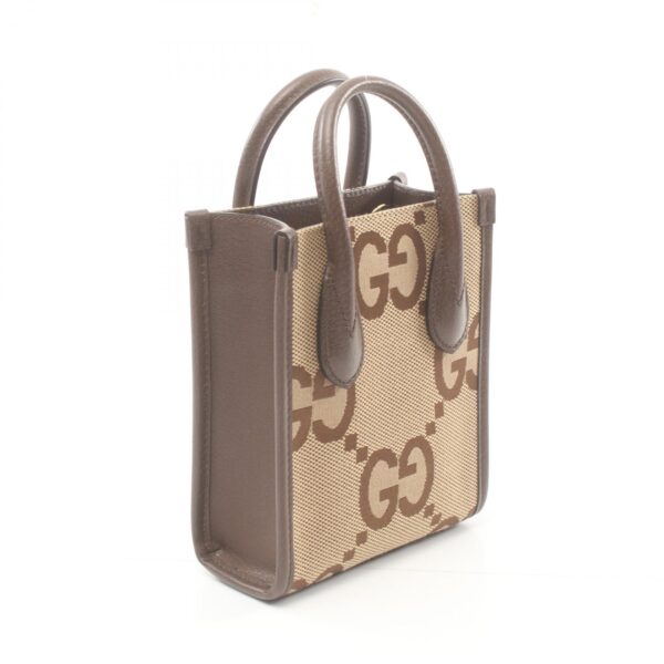 2118500048151 2 Gucci Jumbo Gg Tote Bag Brown