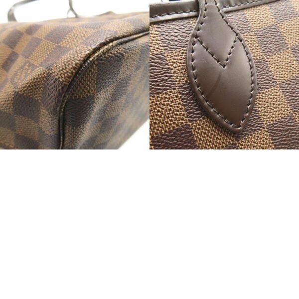 2118700049880 13c Louis Vuitton Neverfull MM Tote Bag Damier Brown