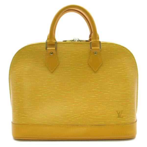 2118700054396 1 Louis Vuitton Alma Handbag Epi Yellow