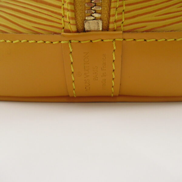 2118700054396 6 Louis Vuitton Alma Handbag Epi Yellow