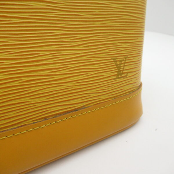 2118700054396 7 Louis Vuitton Alma Handbag Epi Yellow