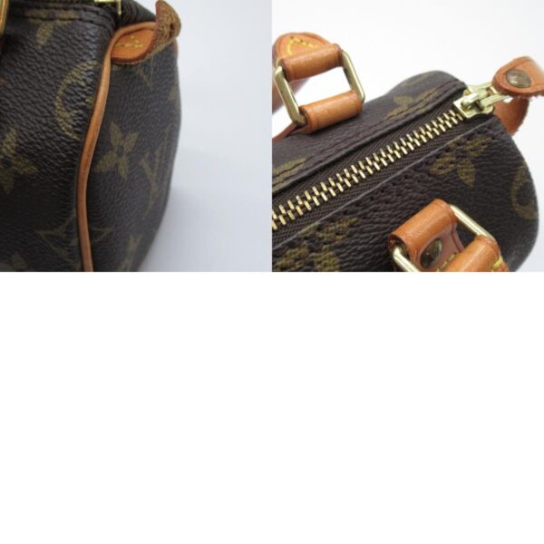 2118700057236 14c Louis Vuitton Mini Speedy Handbag Monogram Brown