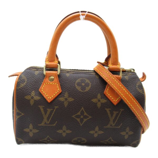 2118700057236 5 Louis Vuitton Mini Speedy Handbag Monogram Brown