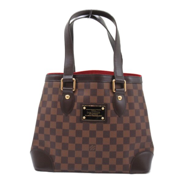 2118700060120 3 Louis Vuitton Hampstead Damier Tote Bag Brown