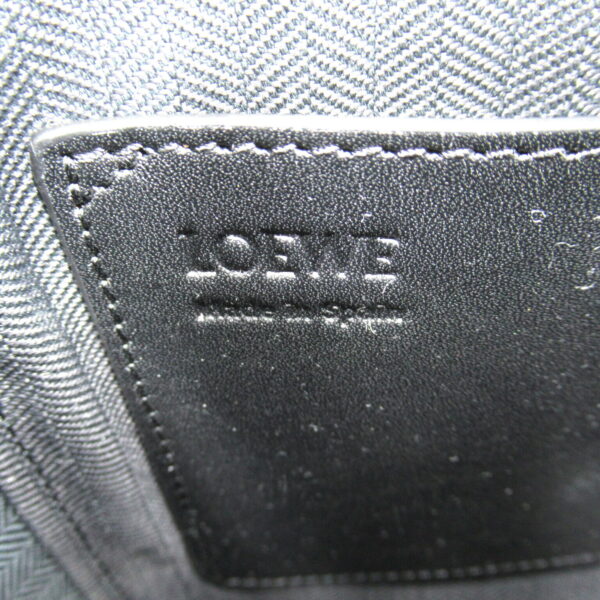 2118700062445 7 Loewe Leather Pochette Shoulder Bag Black