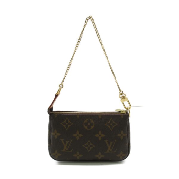 2118800082817 1 Louis Vuitton Mini Pochette Accessories Pouch Monogram Brown