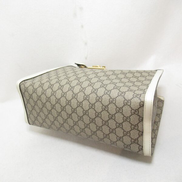 2118800091680 5 Gucci Chain Tote Bag Beige White