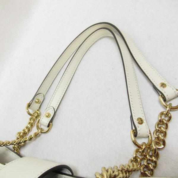 2118800091680 8 Gucci Chain Tote Bag Beige White