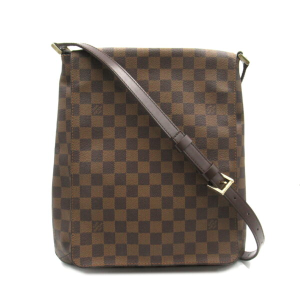 2118800093462 1 Louis Vuitton Musette Shoulder Bag Damier Brown