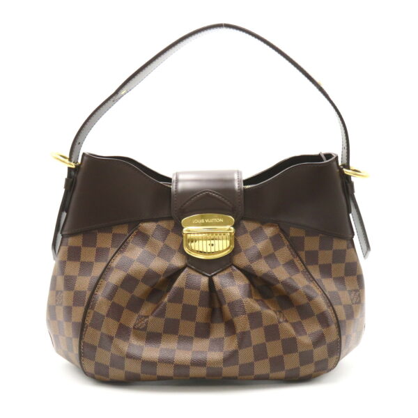 2118800095077 1 LOUIS VUITTON Sistine Shoulder Bag Damier Brown