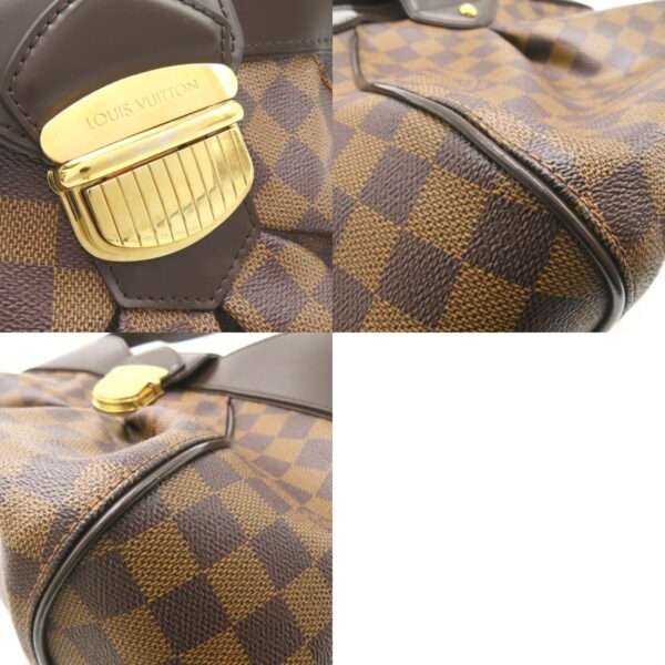 2118800095077 10c LOUIS VUITTON Sistine Shoulder Bag Damier Brown