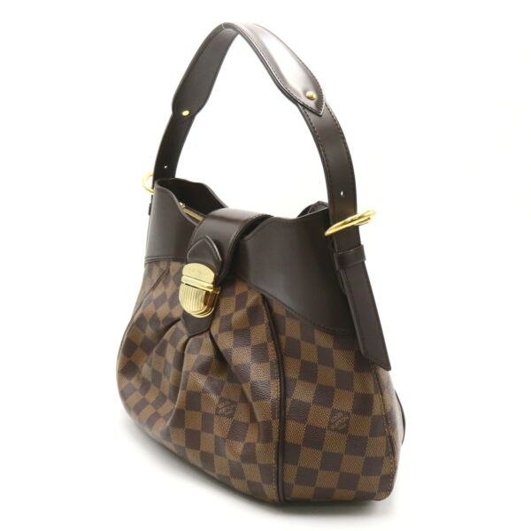 2118800095077 3 LOUIS VUITTON Sistine Shoulder Bag Damier Brown