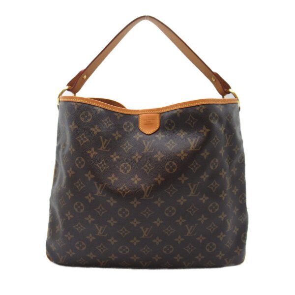 2118800095206 3 LOUIS VUITTON Delightful MM Shoulder Bag Monogram Brown