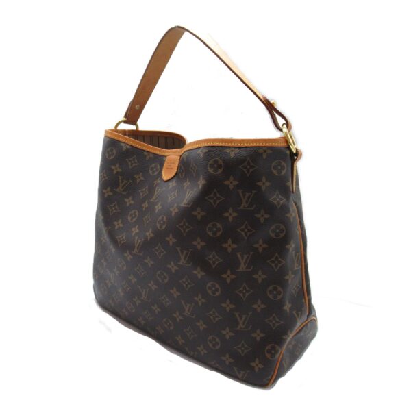 2118800095206 4 LOUIS VUITTON Delightful MM Shoulder Bag Monogram Brown