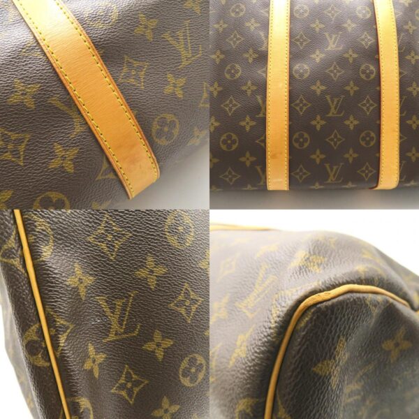 2118800100788 12c Louis Vuitton Keepall 55 Monogram Bag Brown