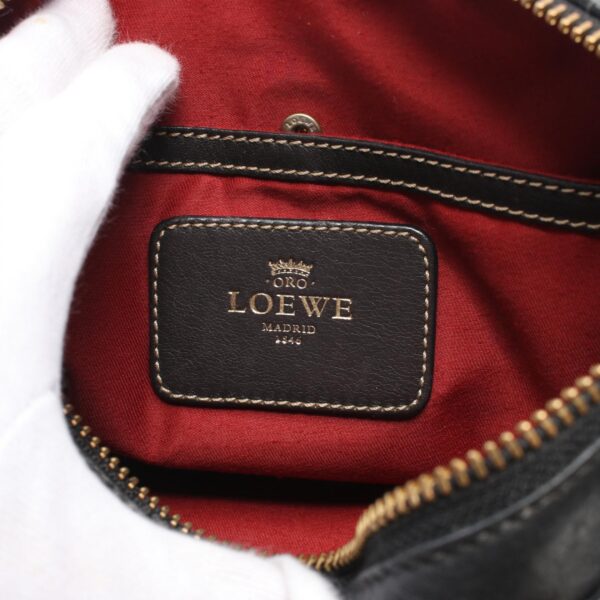 2118800108302 4 Loewe Anagram Leather Handbag Black