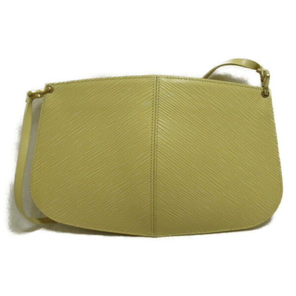 2118900026179 2 Louis Vuitton Pochette Demilune Pouch Epi Yellow Vanilla