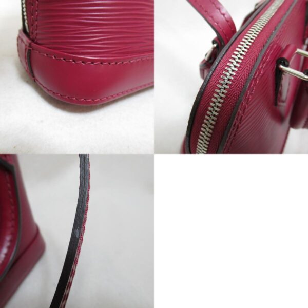 2118900027367 7c Louis Vuitton Nanoalma 2way Shoulder Bag Epi Red