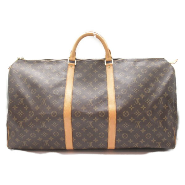 2118900030015 1 LOUIS VUITTON Keepall 60 Bag Monogram Brown