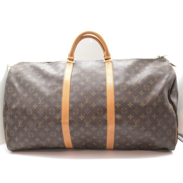 2118900030015 2 LOUIS VUITTON Keepall 60 Bag Monogram Brown