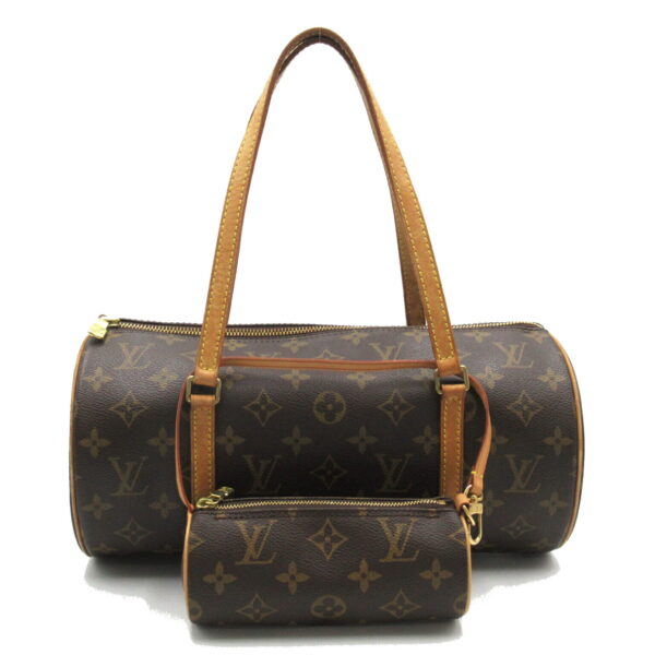 2118900030770 1 LOUIS VUITTON Papillon GM Shoulder Bag Monogram Brown