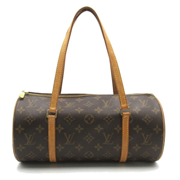 2118900030770 2 LOUIS VUITTON Papillon GM Shoulder Bag Monogram Brown