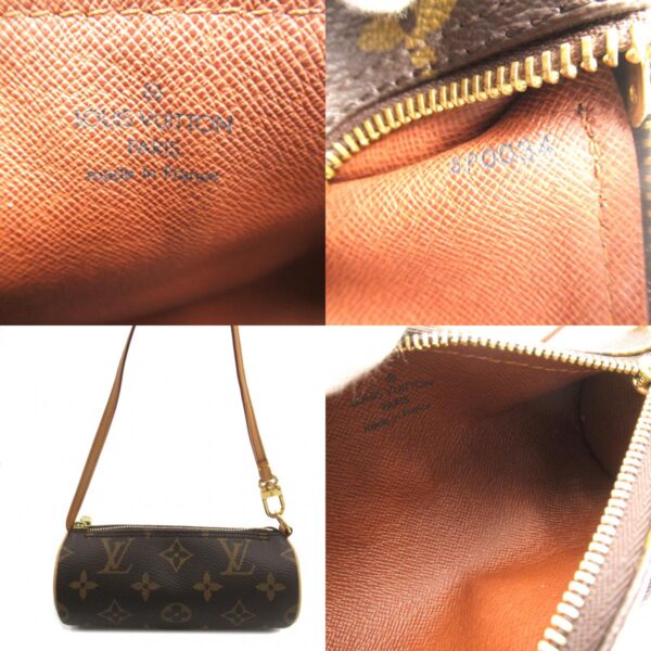 2118900030770 8c LOUIS VUITTON Papillon GM Shoulder Bag Monogram Brown