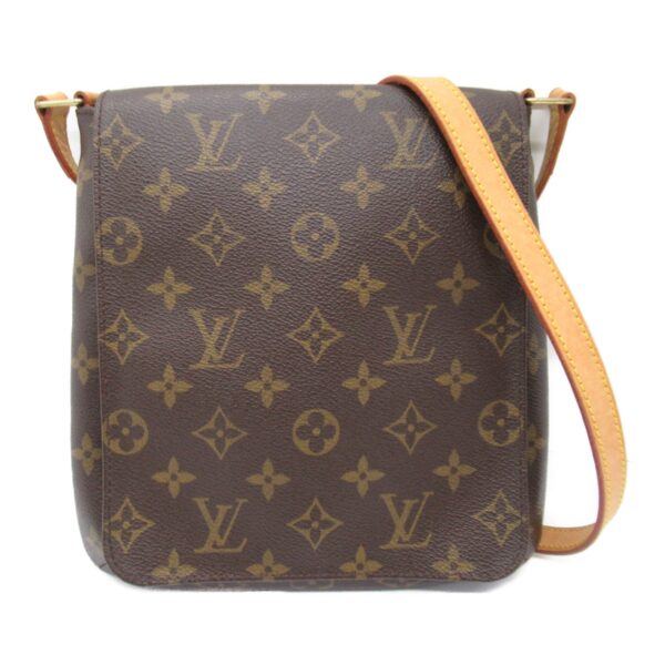 2118900030824 5 LOUIS VUITTON Musette Salsa Long Shoulder Bag Monogram Brown