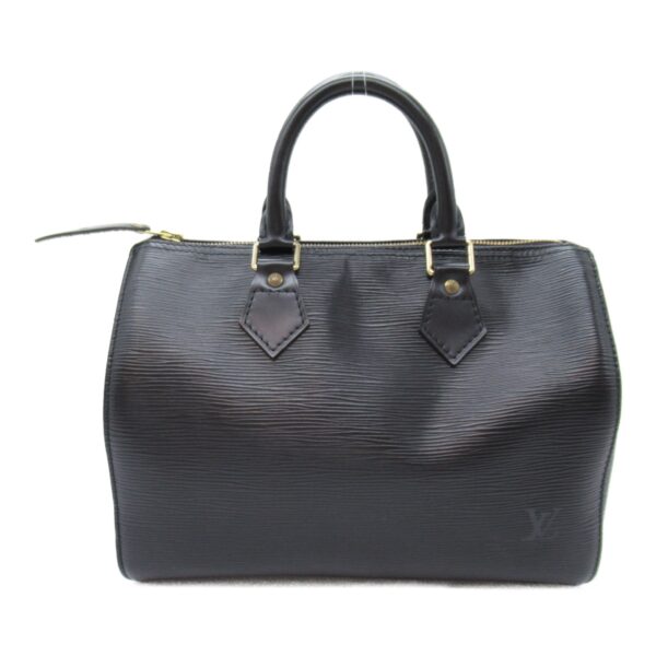 2118900030985 5 LOUIS VUITTON Speedy 25 Handbag Epi Black