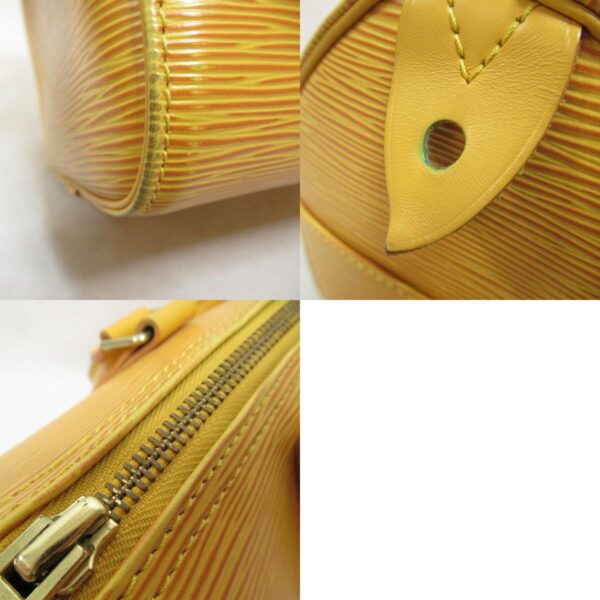 2118900031142 7c LOUIS VUITTON Speedy 25 Handbag Epi Bag Yellow