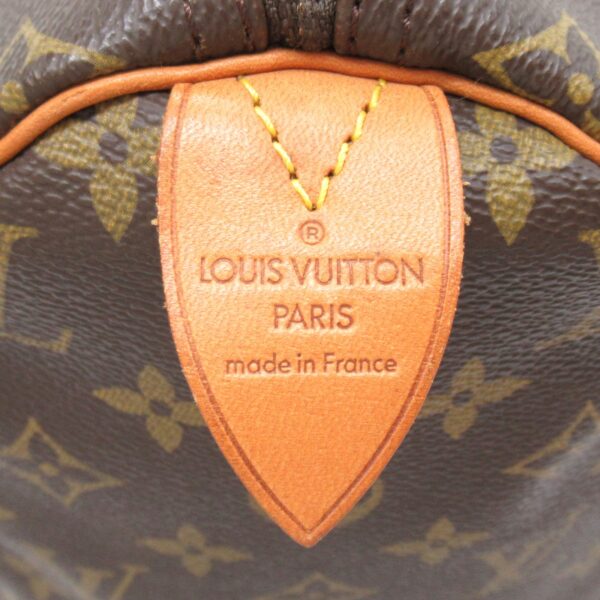 2118900031241 10 LOUIS VUITTON Speedy 40 Handbag Monogram Bag Brown