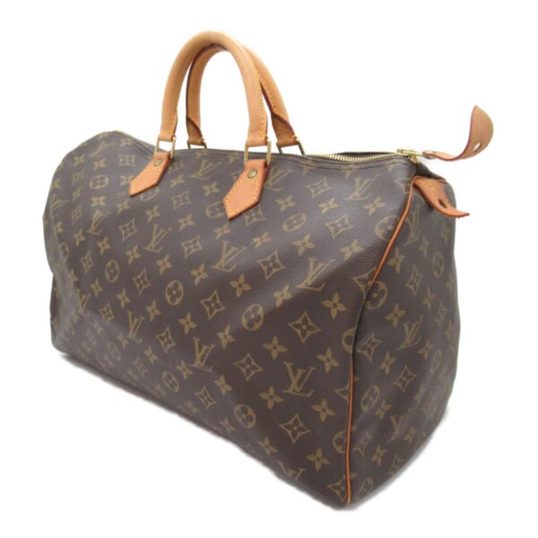 2118900031241 4 LOUIS VUITTON Speedy 40 Handbag Monogram Bag Brown