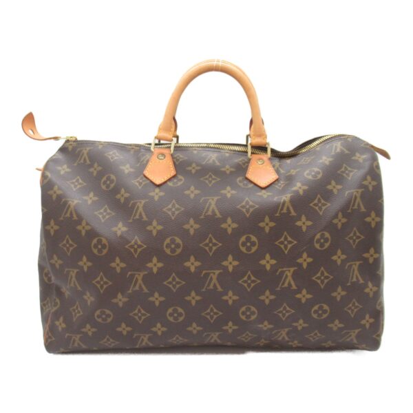 2118900031241 5 LOUIS VUITTON Speedy 40 Handbag Monogram Bag Brown