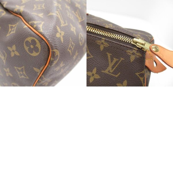 2118900031241 8c LOUIS VUITTON Speedy 40 Handbag Monogram Bag Brown