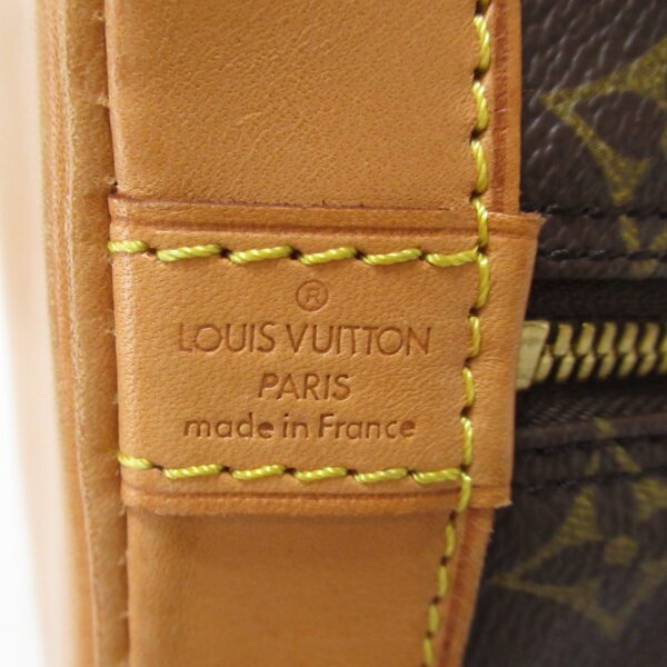 2118900031258 10 LOUIS VUITTON Alma Handbag Monogram Bag Brown