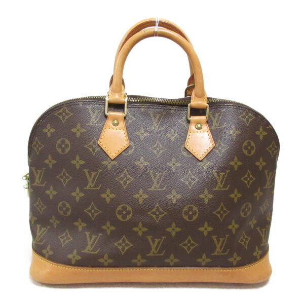 2118900031258 3 LOUIS VUITTON Alma Handbag Monogram Bag Brown