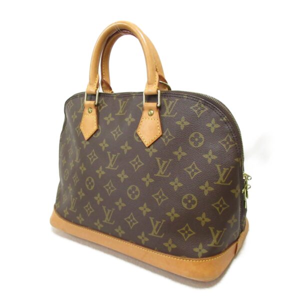 2118900031258 4 LOUIS VUITTON Alma Handbag Monogram Bag Brown