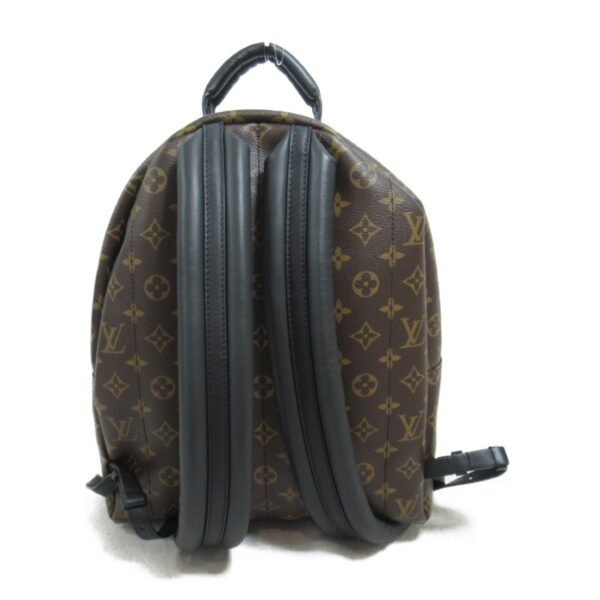 2118900035423 3 Louis Vuitton Palm Springs Backpack MM Monogram Black