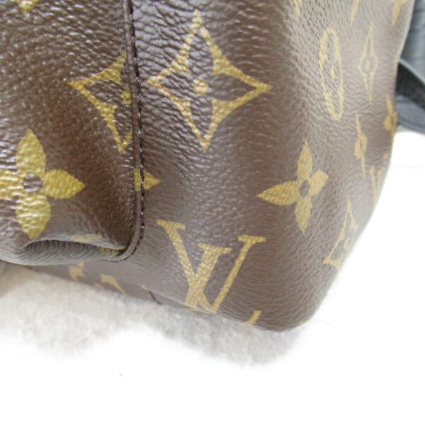 2118900035423 6 Louis Vuitton Palm Springs Backpack MM Monogram Black