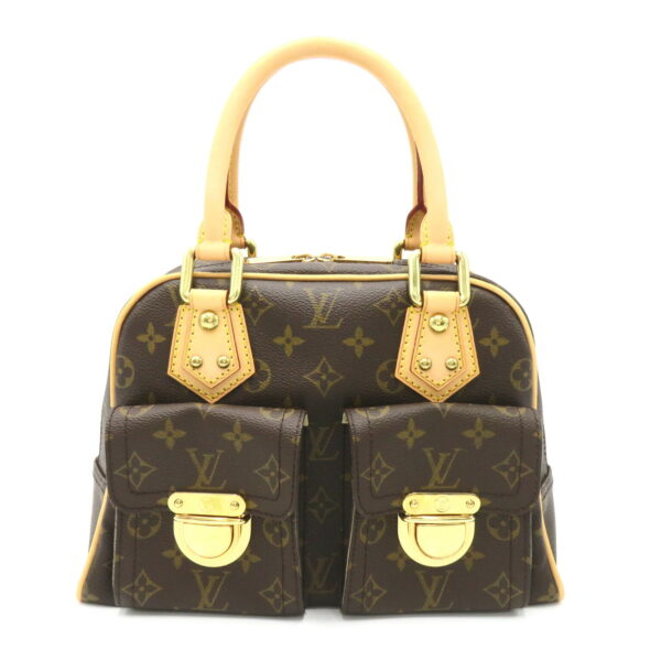 2118900035782 1 Louis Vuitton Manhattan PM Handbag Monogram Brown