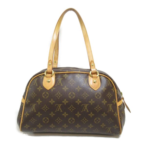 2119900001951 3 Louis Vuitton Montorgueil PM Shoulder Bag Monogram Brown