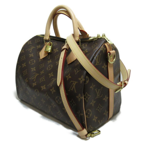 2119900002200 2 Louis Vuitton Speedy Bandouliere 30 2way Shoulder Bag Monogram Brown