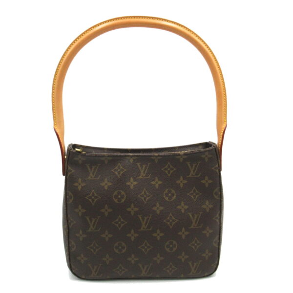 2119900004952 1 LOUIS VUITTON Looping MM Shoulder Bag Monogram Brown