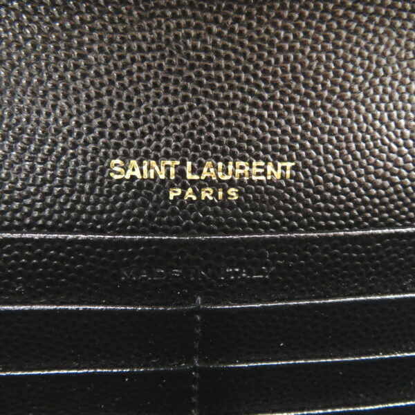 2119900008783 8 Yves Saint Laurent Cassandra Chain Wallet Shoulder Bag Black