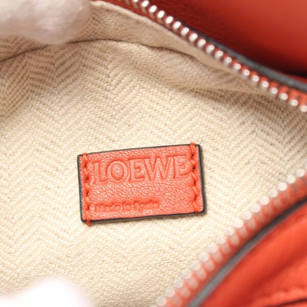 2120700022046 4 Loewe Puzzle Nano Leather Handbag Orange