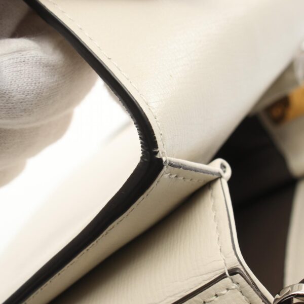 2120700025214 7 Gucci Sylvie 1969 Shoulder Bag White