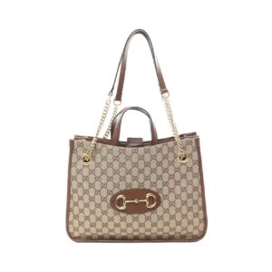 2120700030812 1 Gucci Sherry Line Snake Tote Bag