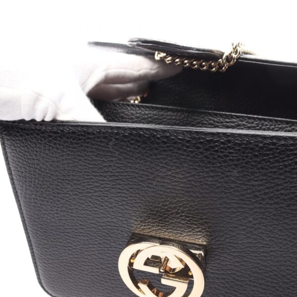 2120700034810 8 Gucci Interlocking G Shoulder Bag Black